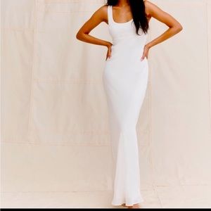 Reformation Ivory Barletta Dress NWT